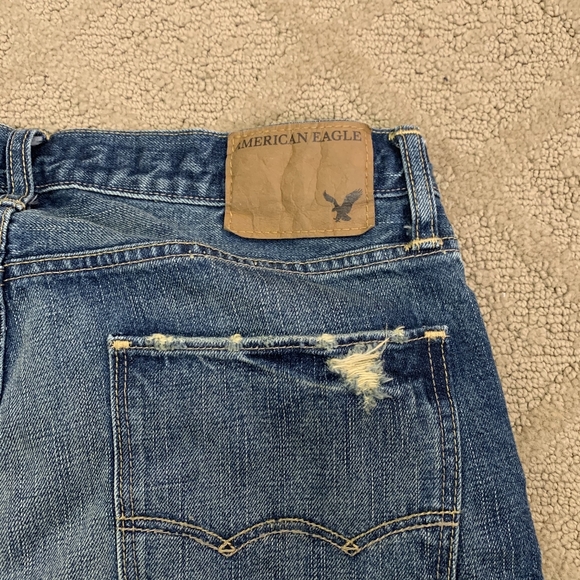 American Eagle Mens Low Rise Boot Cut Jean - Picture 4 of 5